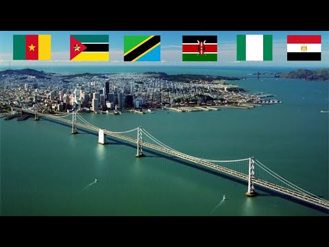 Видео: 10 самых длинных мостов в Африке