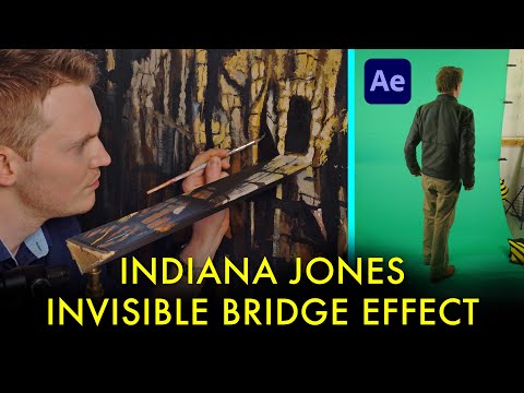 Видео: Учебное пособие по «Индиане Джонсу: НЕВИДИМЫЙ МОСТ» | Миниатюрная модель и After Effects!