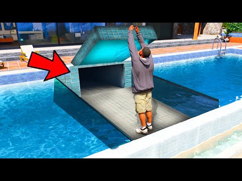 Видео: ФРАНКЛИН БАССЕЙН ІШІНЕН МОНСТРДЫҢ ҚҰПИЯ ҮЙІН ТАПТЫ (GTA V)