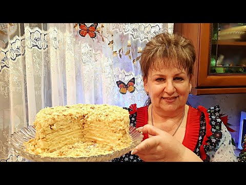 Видео: Торт НАПОЛЕОН - РЕЦЕПТ самого вкусного ТОРТА на любой ПРАЗДНИК!