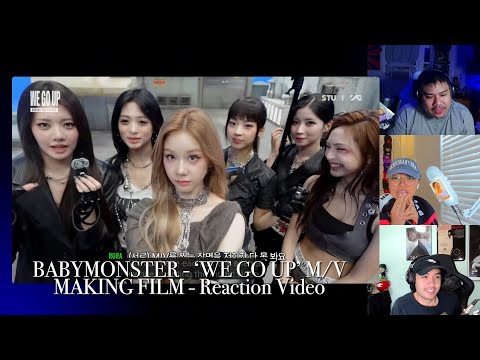 Видео: BABYMONSTER - СЪЁМКИ КИНО «WE GO UP» - Видеореакция