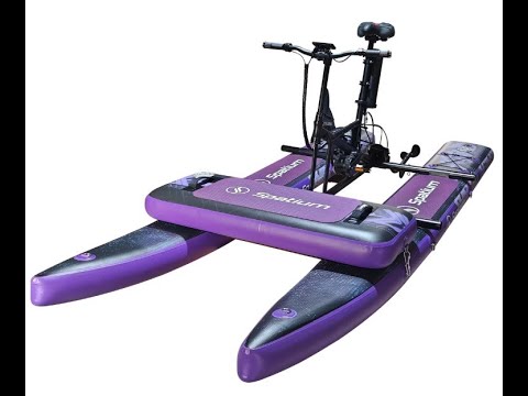 Видео: Сап борд катамаран электро