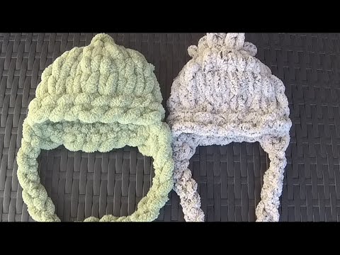Видео: Шапка для собачки из Ализе пуффи 2