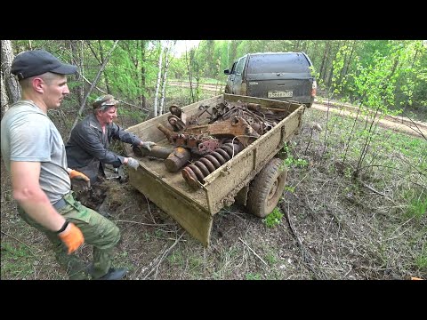 Видео: НЕ СМОГЛИ НАЙТИ ГАРАЖ!!! НО НЕ ПАЛИ ДУХОМ!!! В ИТОГЕ НАШЛИ ТРАКТОРНУЮ СТОЯНКУ!!!