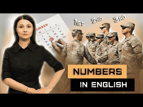Видео: Numbers. Числівники в англійській мові. Урок 21
