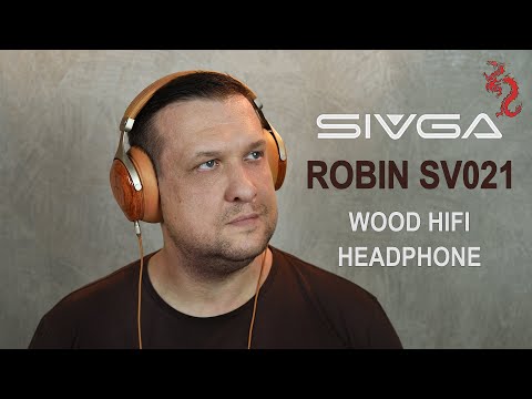 Видео: Hi-Fi наушники из Китая? // SIVGA ROBIN SV021 - дерево, алюминий, кожа и ШИКАРНЫЙ звук.