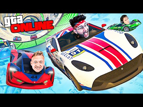 Видео: БЕЗУМНЫЕ КАСКАДЕРСКИЕ ГОНКИ В ГТА 5 ОНЛАЙН / GTA 5 ONLINE