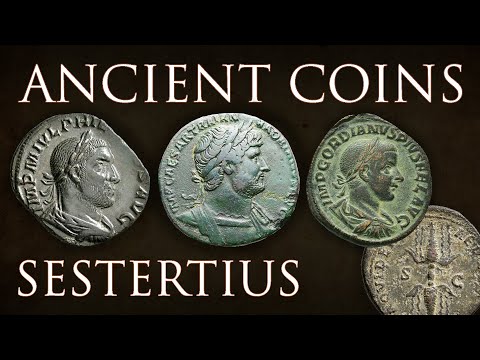 Видео: Древние монеты: Сестерций