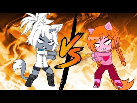 Видео: БЕЗЖАЛОСТНАЯ БИТВА | Пародия на Rainbow Vika {Gacha Club} 8 Марта | 👩💐🍫