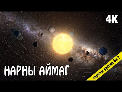 Видео: Нарны аймаг ба гаригуудын үүсэл - SOLAR SYSTEM