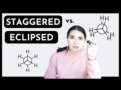 Видео: Заторможенная и заслоненная конформация в органической химии