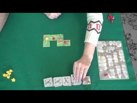 Видео: Каркассон-играем в настольную игру, board game Carcassonne