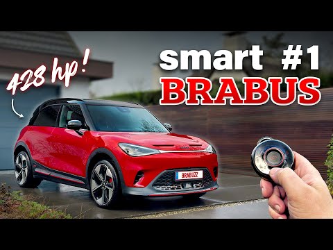 Видео: 2024 Smart #1 BRABUS (428 л.с.) - POV тест-драйв!