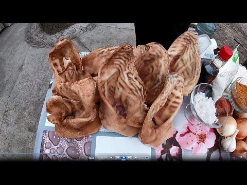 Видео: Свинячі вушка в казані тушковані у вершковому соусі... СМАКОТА НЕЙМОВІРНА