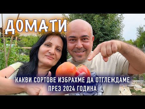 Видео: ДОМАТИ! Нашият избор на сортове за 2024 година! Част 2.