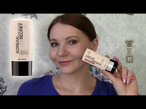 Видео: Тестирую BB-крем для лица Relouis Korean Secret Make Up & Care BB Cream SPF22 PA++//Подробный обзор!