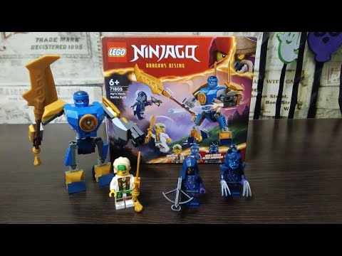 Видео: Обзор+Сборка набора Lego Ninjago 71805 "Мех Джея"