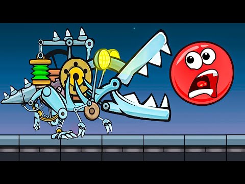 Видео: Несносный КРАСНЫЙ ШАР в тёмном городе. Серия 2. Мультик Red Ball на Игрули TV