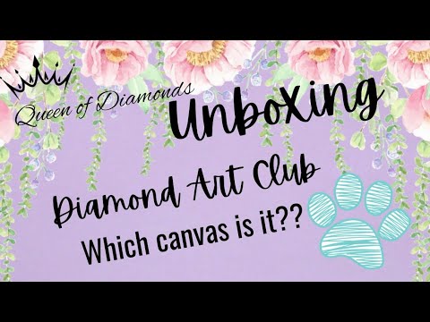 Видео: Распаковка Diamond Art Club
