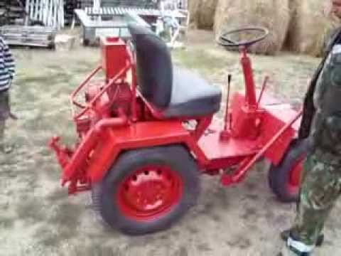 Видео: Трактор из запорожца / Eigenbau Traktor / Homemade tractor #николайчернак