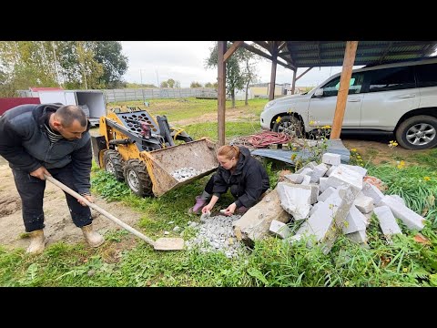 Видео: Неожиданный поворот. Собираем урожай. Нужно успеть до зимы. Делаем ремонт в доме.