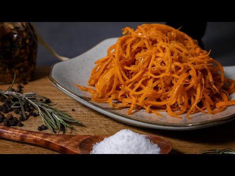 Видео: Морковка по-корейски