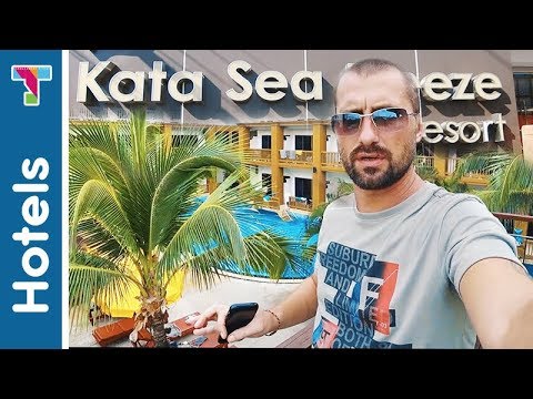 Видео: Отели Пхукета. Обзор Kata Sea Breeze Resort на Пхукете. Пляж Ката. Kata Beach