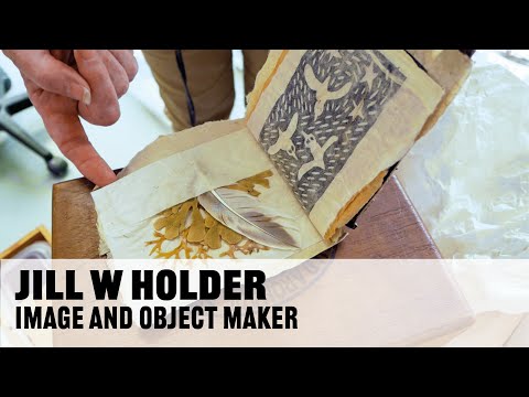 Видео: Интервью с современной художницей, работающей в разных дисциплинах, Джилл В. Холдер: от найденных...