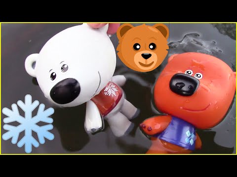 Видео: Ми-ми-мишки 🐻 Кеша и Тучка на Северном Полюсе 🧊Новый год! Зимний ❄️⛄ сборник весёлых серий для детей