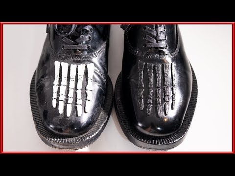 Видео: [ASMR] Очистить и восстановить туфли дерби "Undercover", "скелет"