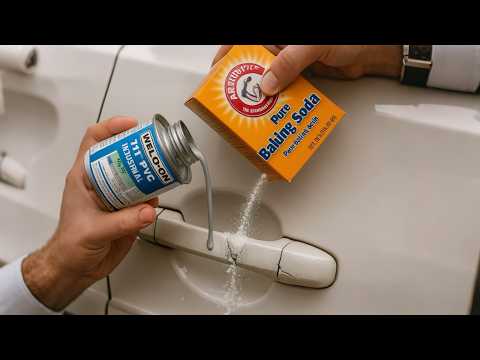 Видео: Сварка пластика клеем ПВА и СОДОЙ - Этот совет игнорируют 90% людей!