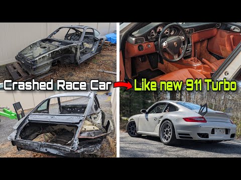 Видео: Перестраиваем разбитый гоночный автомобиль 997 Turbo в лучший Porsche 911!