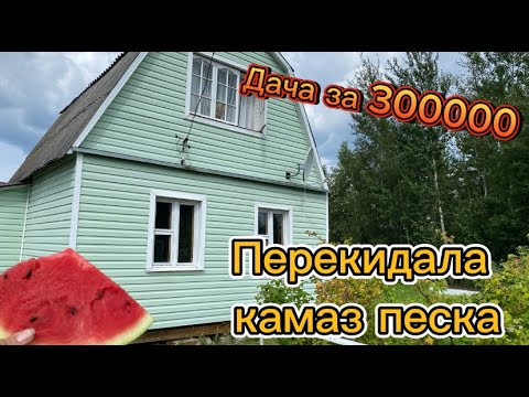 Видео: Приехала не одна,перенесла почти весь песок.