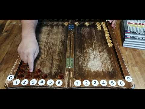 Видео: Длинные нарды. Запас хода 3. Закрывайте 2-ку, 4-ку, 6-ку потому что... (Какие лунки лучше закрывать)