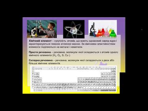 Видео: ОСНОВНІ ПОНЯТТЯ І ЗАКОНИ ХІМІЇ