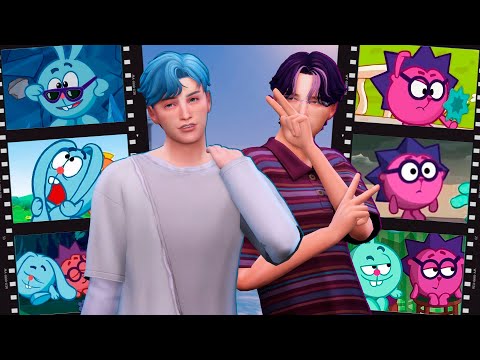 Видео: крош и ежик || вайбы || the sims 4