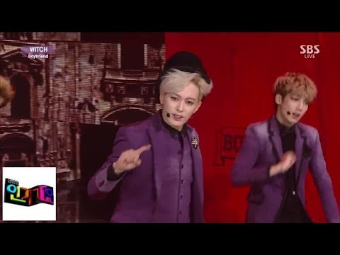 Видео: [Парень] WITCH (позиция) @ Популярная песня Inkigayo 141116