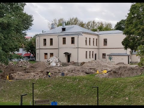 Видео: На частном участке в Старой Нарве обнаружен объект крепостной архитектуры