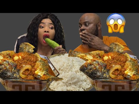 Видео: Обязательно посмотрите | моя жена использовала огурец | вкусное рагу аямасе с белым рисом | африк...