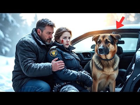Видео: Отец-одиночка нашёл умирающую полицейскую — и поступок его собаки потряс всю страну!