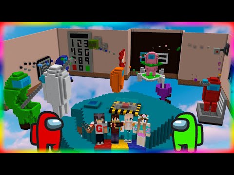 Видео: Паркур AMONG US в Майнкрафте!