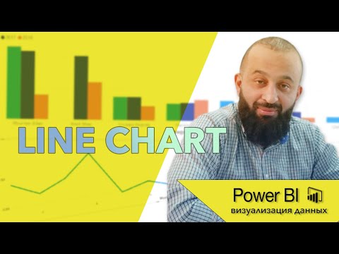Видео: Line Chart | Визуализации данных в Power Bi