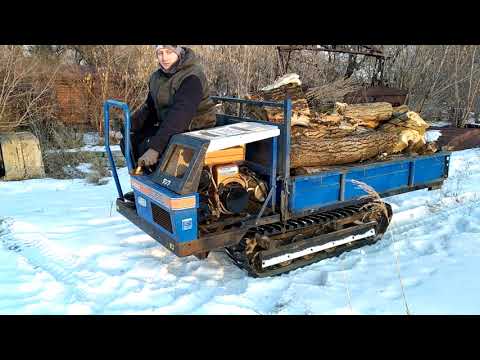 Видео: Гусеничный мини самосвал Sikoku X650