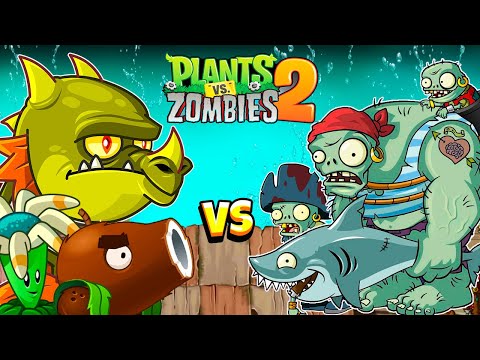 Видео: ЗОМБИ ПИРАТЫ! Новое РАСТЕНИЕ и БИТВА С ПИРАТСКИМ БОССОМ в Игре РАСТЕНИЯ против ЗОМБИ 2 от Cool GAMES