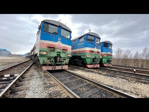 Видео: Будни машиниста/железные дороги якутии