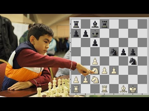 Видео: 12-летний талант разносит дебют Рети. 5 тур Мемориала Чигорина