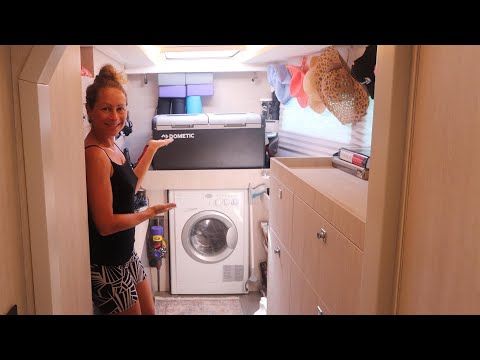 Видео: Как мы превратили нашу чартерную лодку Leopard 45 в наш дом, E20