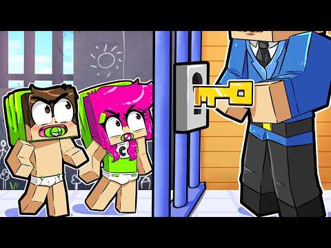 Видео: МЛАДЕНЦЫ были ЗАПЕРТЫ в ДЕТСКОМ САДУ в Minecraft! 😱