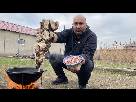 Видео: Горский суп с сушеным мясом! Бурчак-шурпа