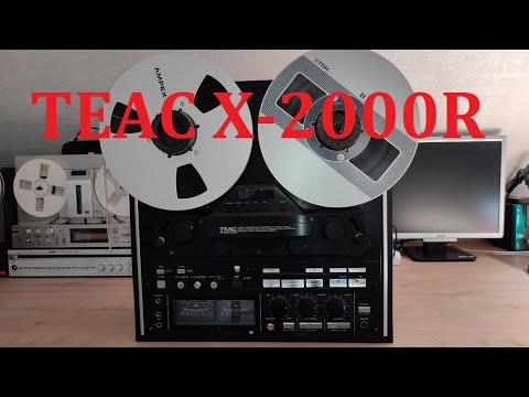 Видео: TEAC X-2000R В Японии тоже магнитофоны роняют, и не бит и не крашен. Ремонт для Новосибирска @3